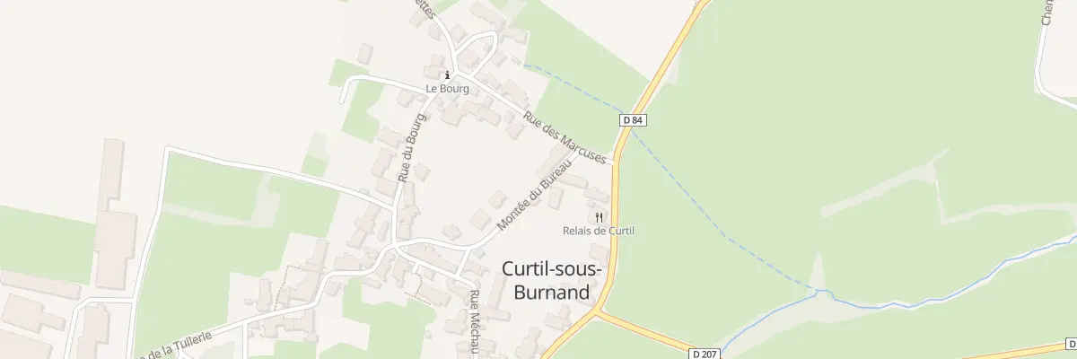 Plan du 5051 Curtil à Curtil-sous-Burnand
