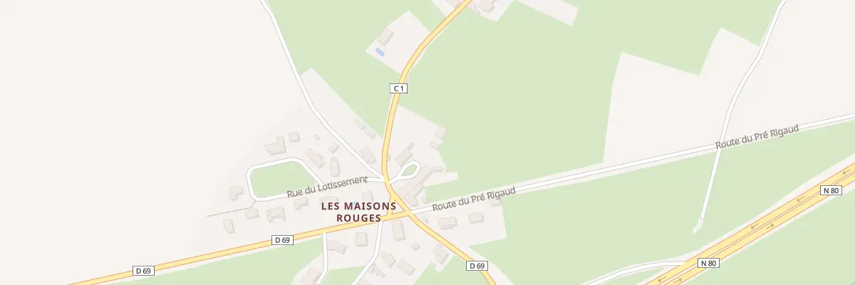 Plan du 3 Cour des Regains à Sainte-Hélène