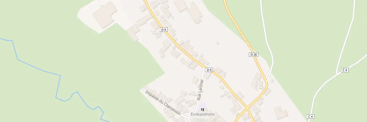 Plan du 17 Rue du Château à Villy-en-Auxois