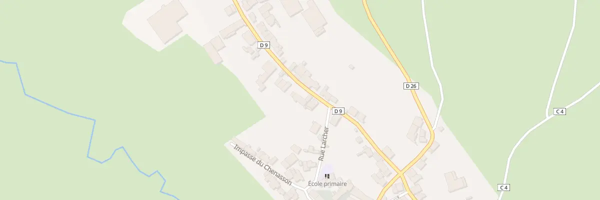 Plan du 15 Rue du Château à Villy-en-Auxois