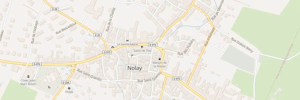 Plan du 9 Rue des Cloutiers à Nolay