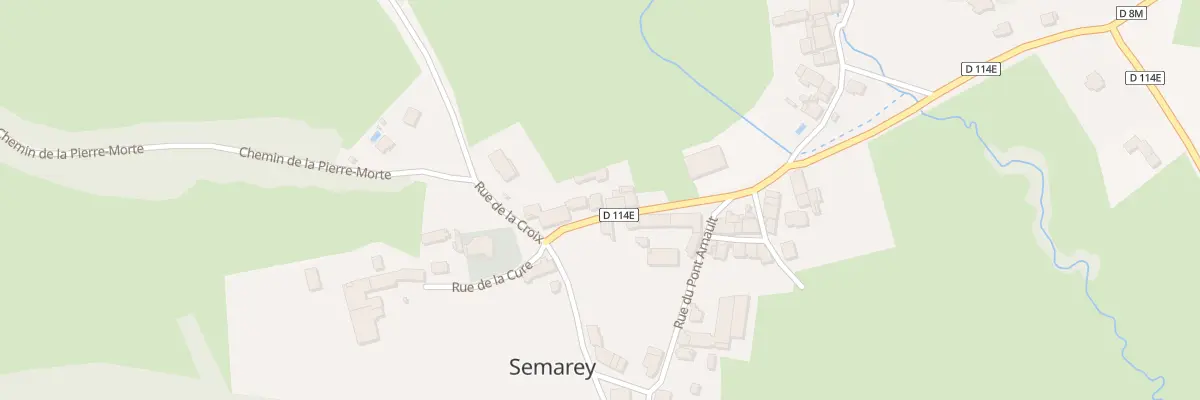 Plan du 7 Rue de l’Eglise à Semarey