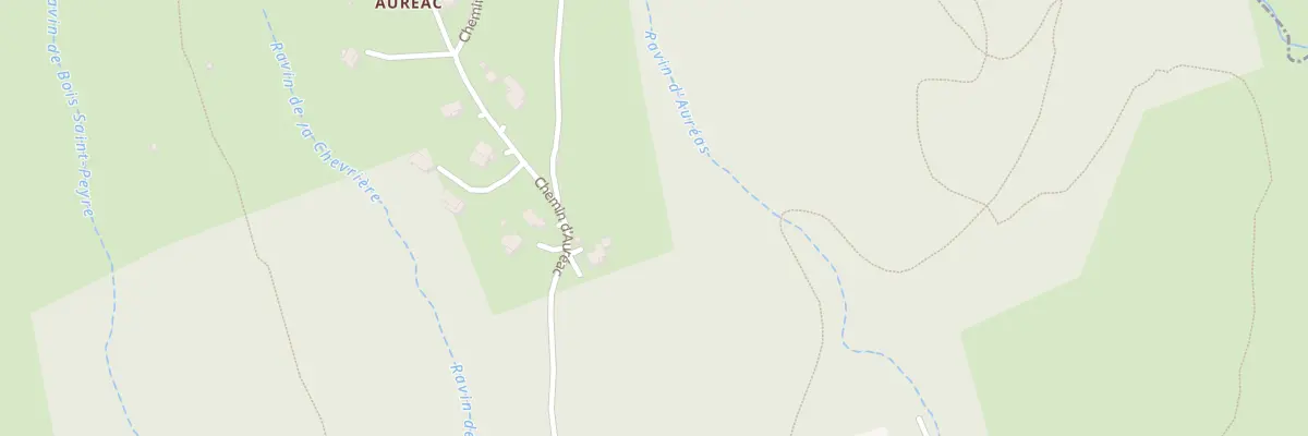 Plan du 10 Che d’Aureac à Coux