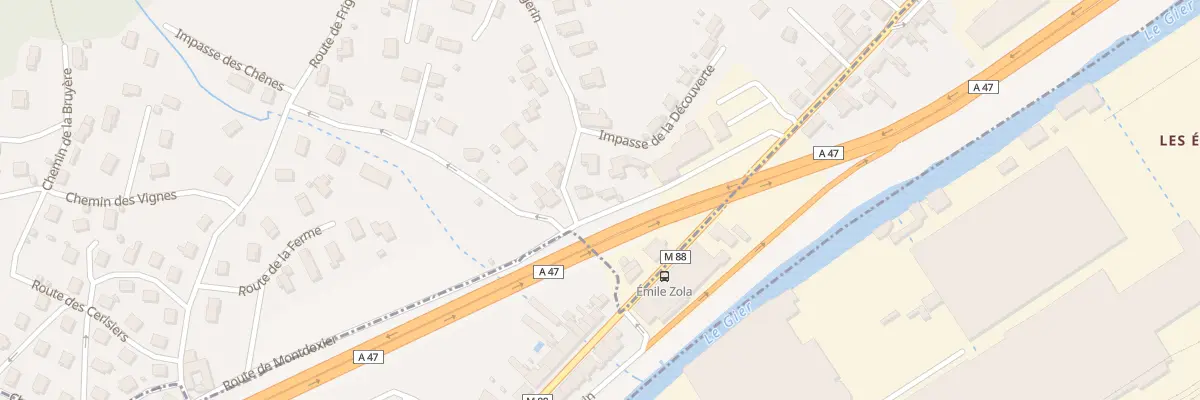 Plan du 25 Rte de Frigerin à Saint-Joseph