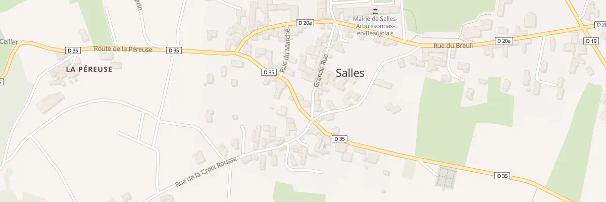 Plan du 746 Rue du Huit Mai 1945 à Salles-Arbuissonnas-en-Beaujolais