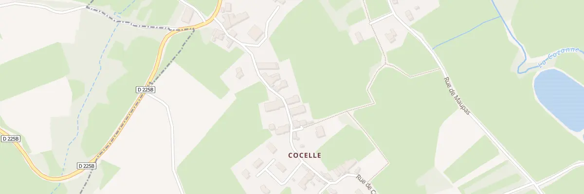 Plan du 11 Rue de Cocelle à Paris-l’Hôpital