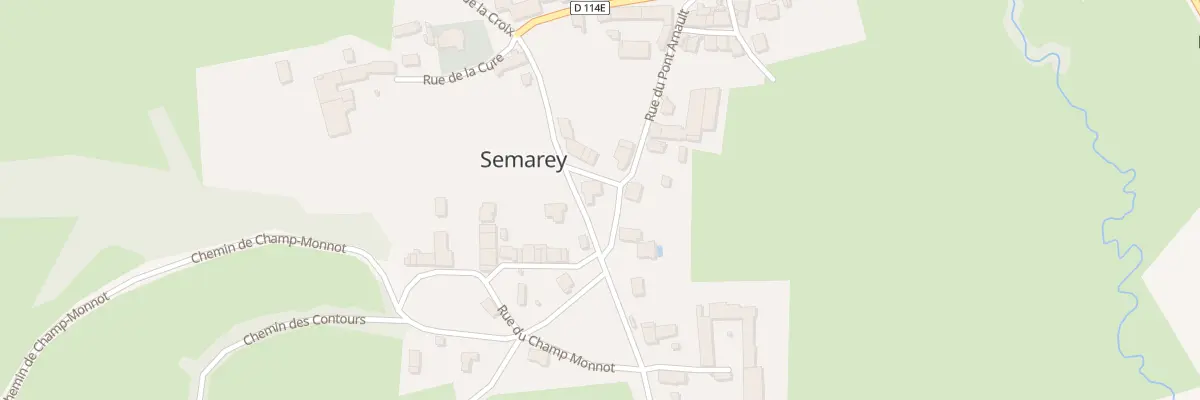 Plan du 3 Rue du Pont Arnault à Semarey