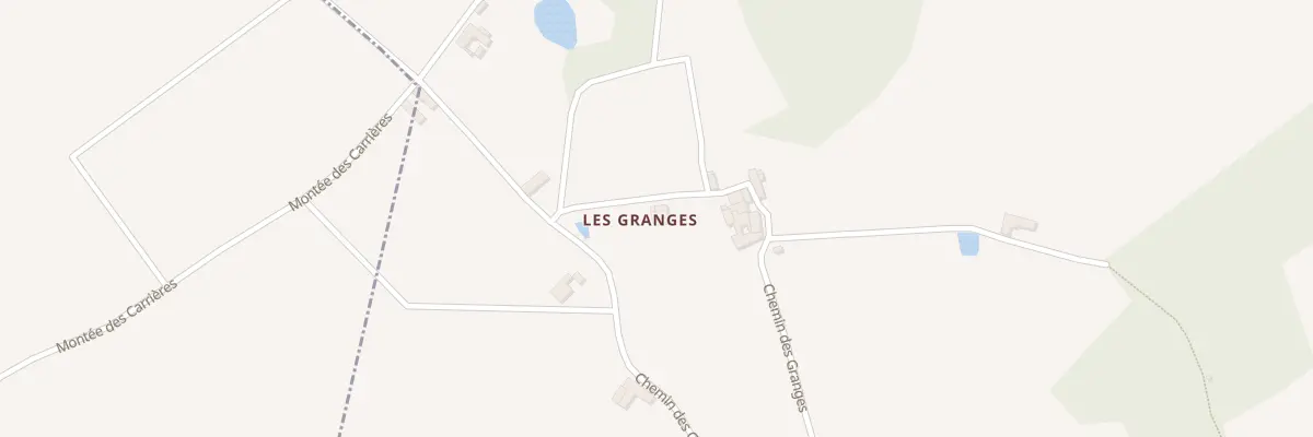 Plan du 5463 Les Granges à Châtillon