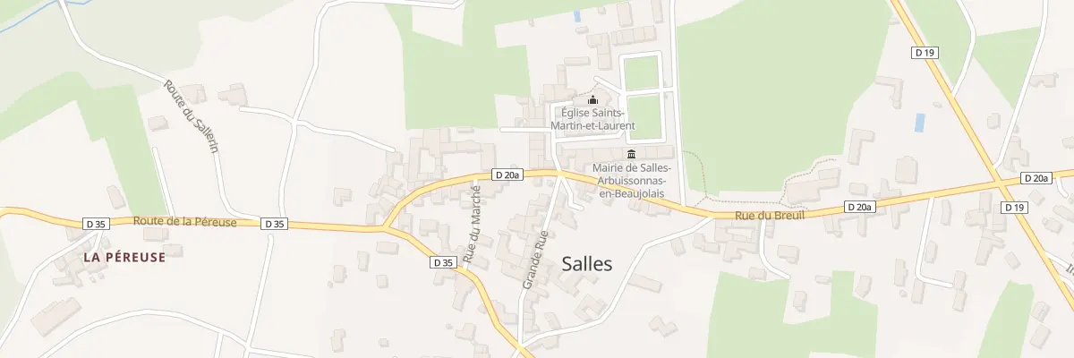 Plan du 133 Rue de la Voûte à Salles-Arbuissonnas-en-Beaujolais