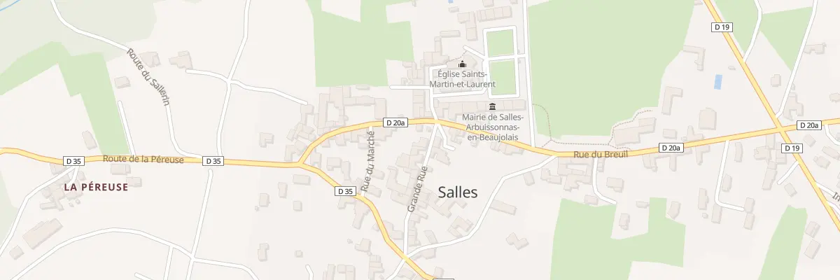 Plan du 26 Grande Rue à Salles-Arbuissonnas-en-Beaujolais