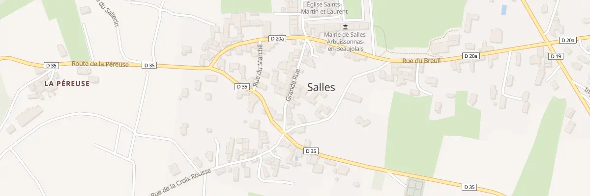 Plan du 103 Grande Rue à Salles-Arbuissonnas-en-Beaujolais