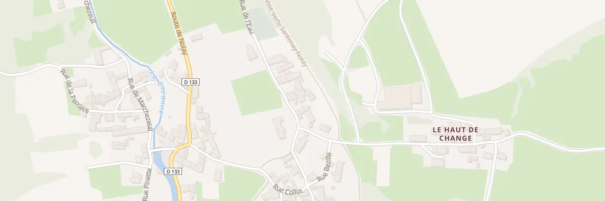 Plan du 8 Rue de l’Eau à Change