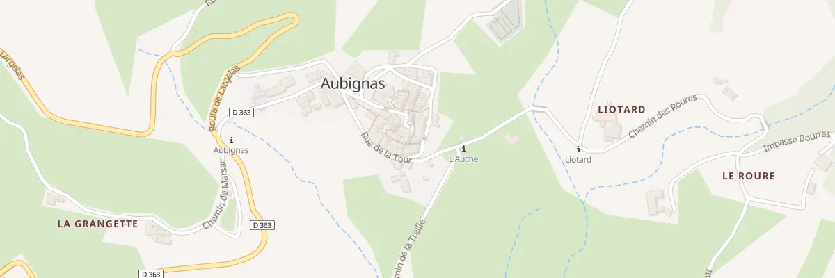 Plan du 5149 Le Village à Aubignas
