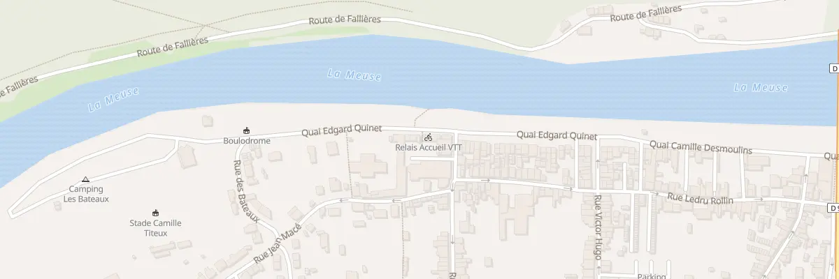 Plan du 69 Quai Edgard Quinet à Revin