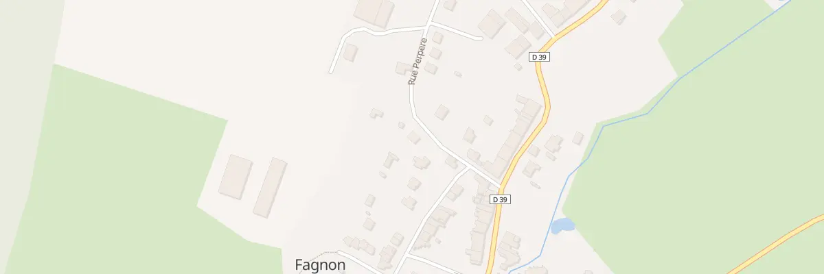 Plan du 1 Rue Perpere à Fagnon
