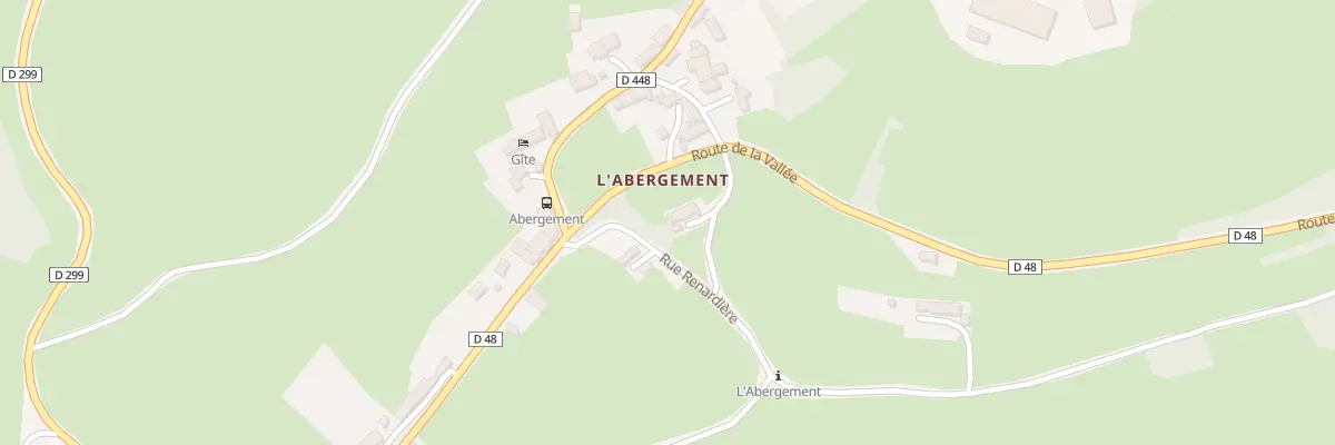 Plan du 3 Rte de la Vallée à Châtel-Moron