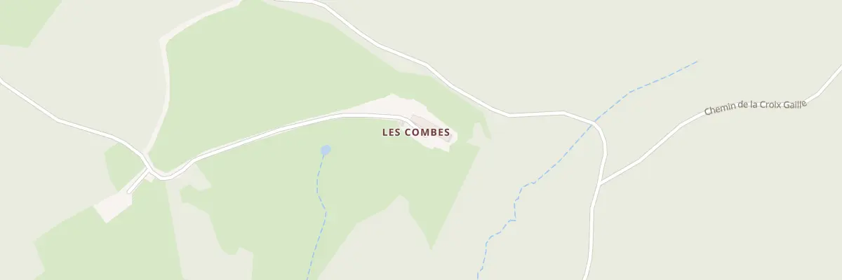 Plan du 5061 Les Combes à Sainte-Hélène