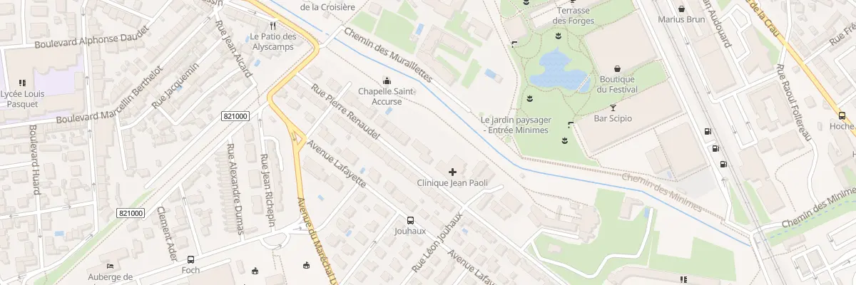 Plan du 17 Rue Pierre Renaudel à Arles