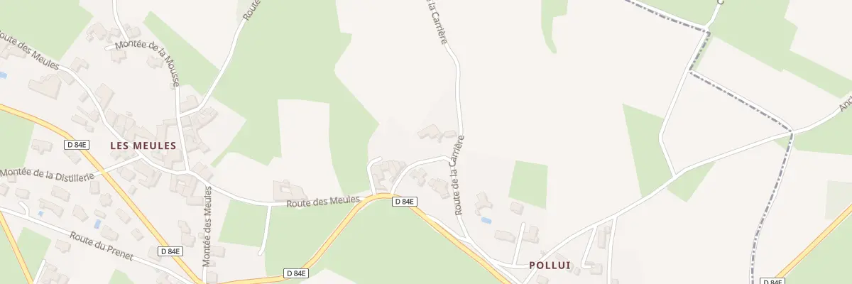 Plan du 175 Rte de la Carriere à Cogny