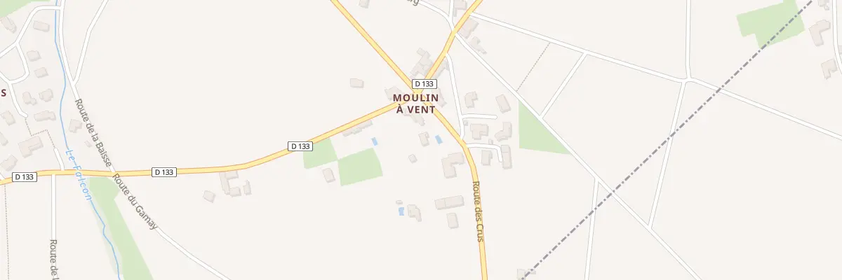 Plan du 1287 Rte de Moulin à Vent à Saint-Étienne-la-Varenne