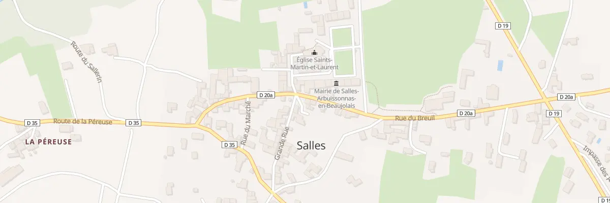 Plan du 87 Rue de la Voûte à Salles-Arbuissonnas-en-Beaujolais