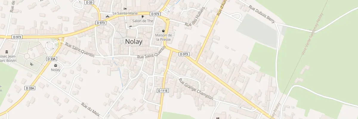 Plan du 4 Av Lazare Carnot à Nolay