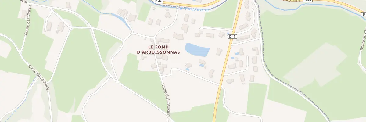 Plan du 71 Che des Aubépines à Salles-Arbuissonnas-en-Beaujolais