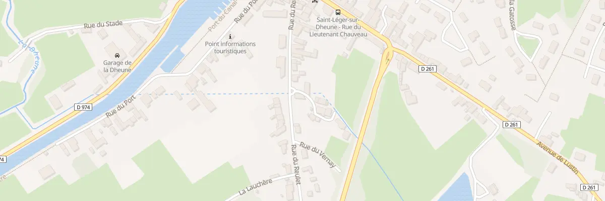 Plan du 31 Rue du Reulet à Saint-Léger-sur-Dheune