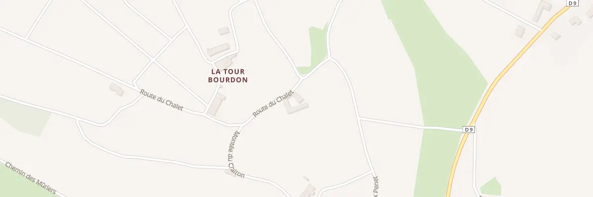 Plan du 1040 Rte du Chalet à Régnié-Durette
