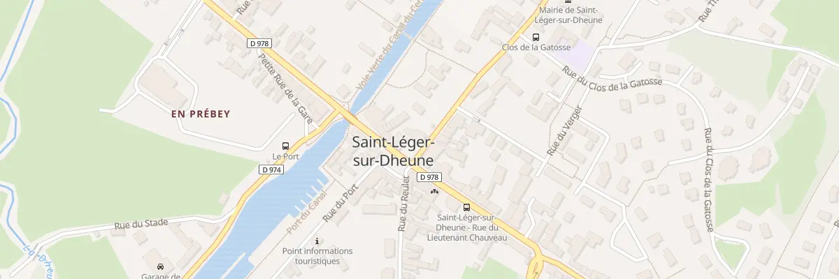 Plan du 5 Rue du 8 Mai 1945 à Saint-Léger-sur-Dheune