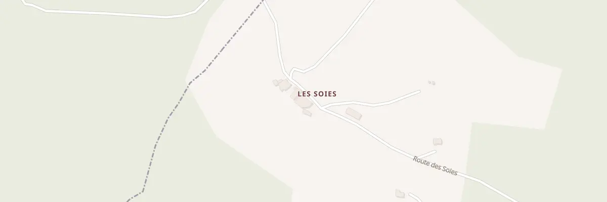 Plan du 1535 Rte des Soies à Vaudevant