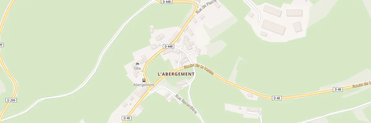 Plan du 4 Rte de la Vallée à Châtel-Moron