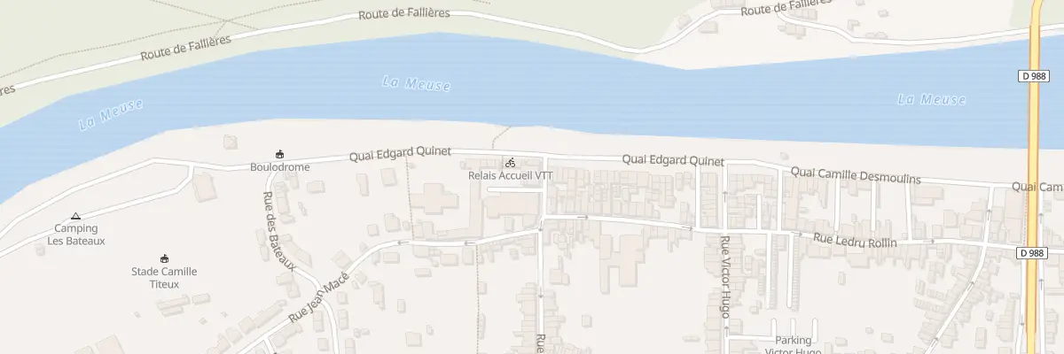 Plan du 4 Rue Galilée à Revin