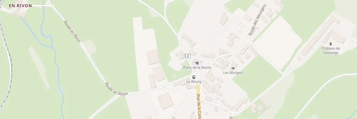 Plan du 5002 Le Bourg à Sassangy