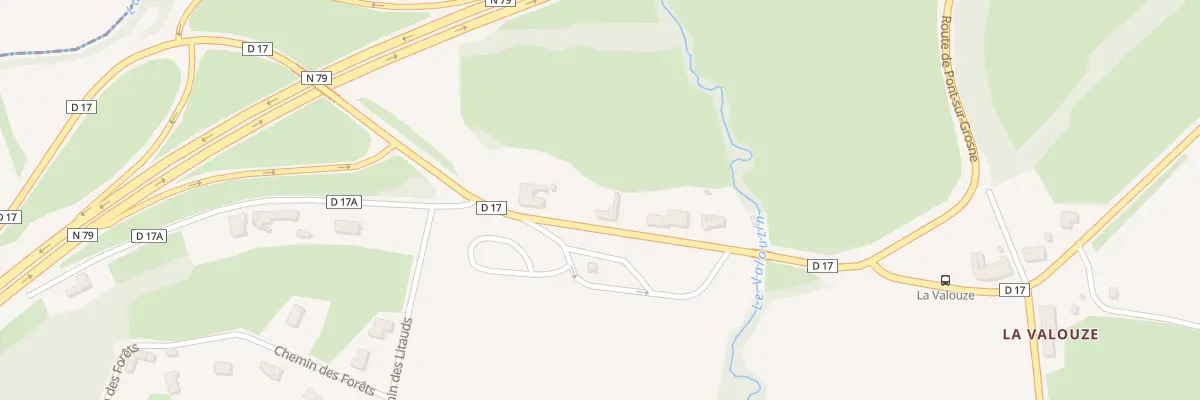Plan du 5048 La Valouze à Sainte-Cécile