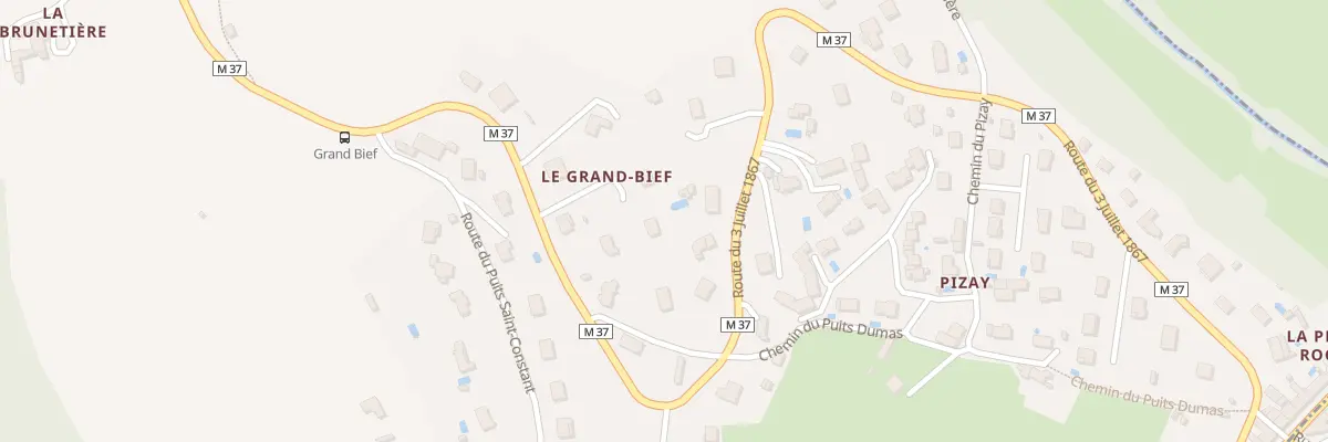 Plan du 2 Imp du Grand Bief à Saint-Joseph