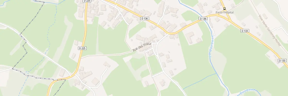 Plan du 6 Che des Echetons à Paris-l’Hôpital