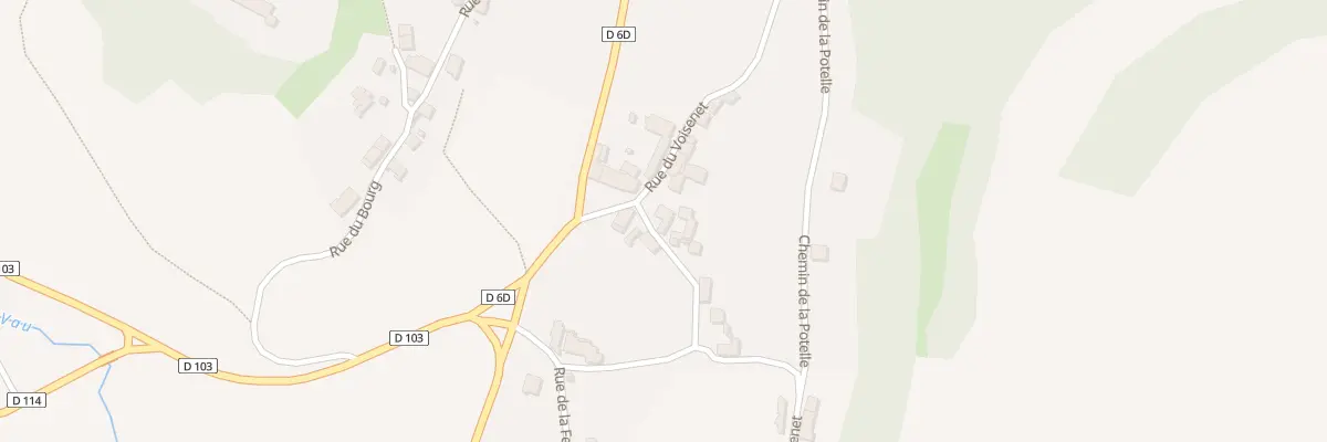 Plan du 9 Rue du Voisenet à Frôlois