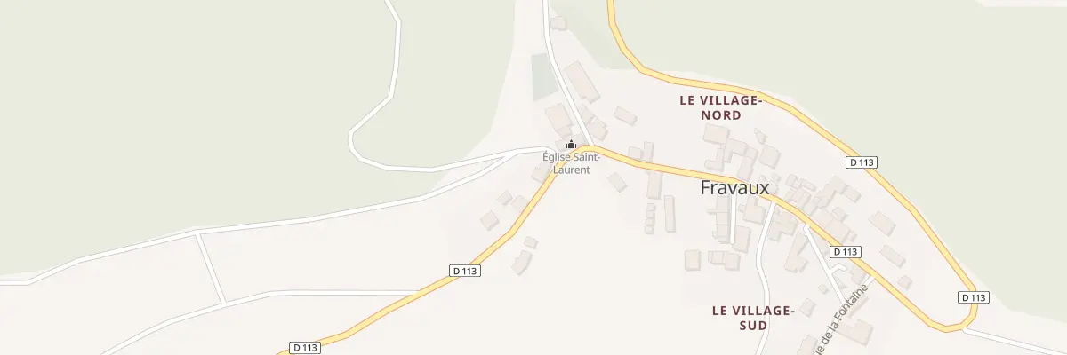 Plan du 5 Rue Principale à Fravaux