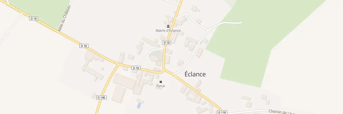 Plan du 1 Rue Saint Brice à Éclance