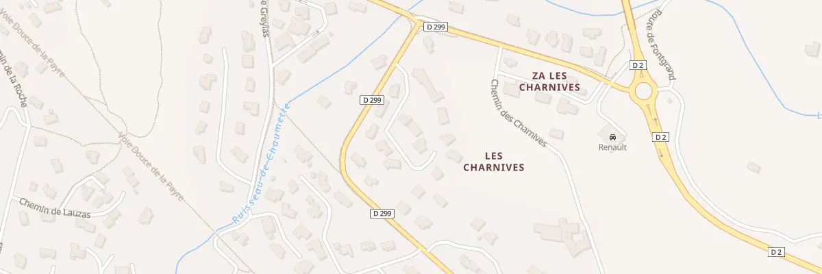 Plan du 37 Rte de Rochessauve à Alissas