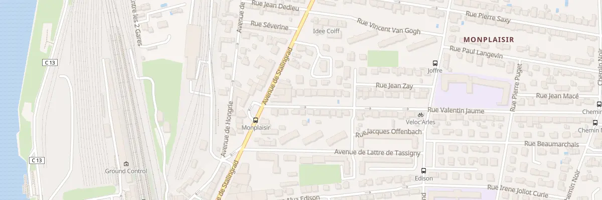 Plan du 5 Rue Valentin Jaume à Arles
