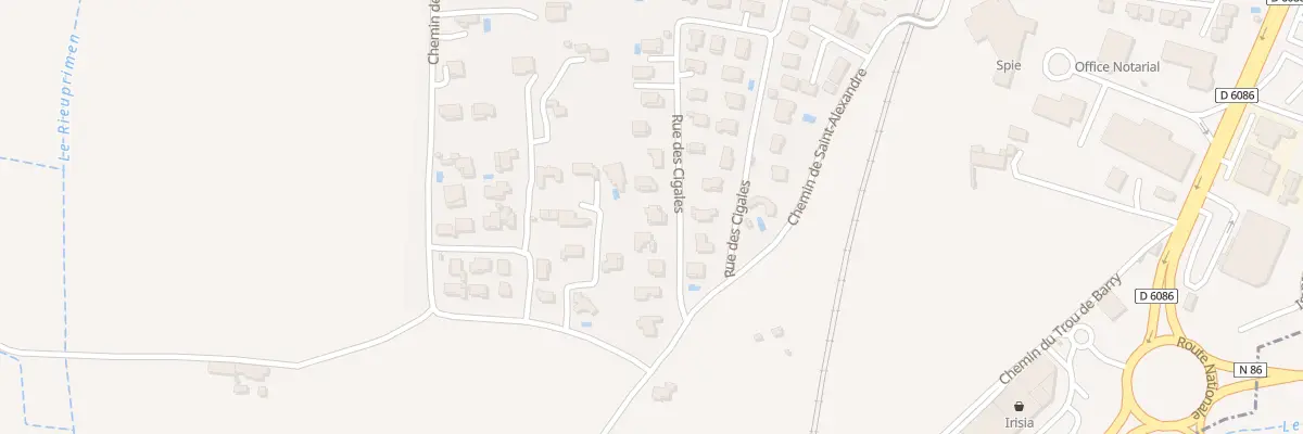 Plan du 89 Rue des Cigales à Pont-Saint-Esprit