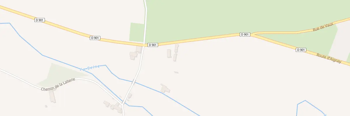 Plan du 5044 En Vaux à Bellenod-sur-Seine