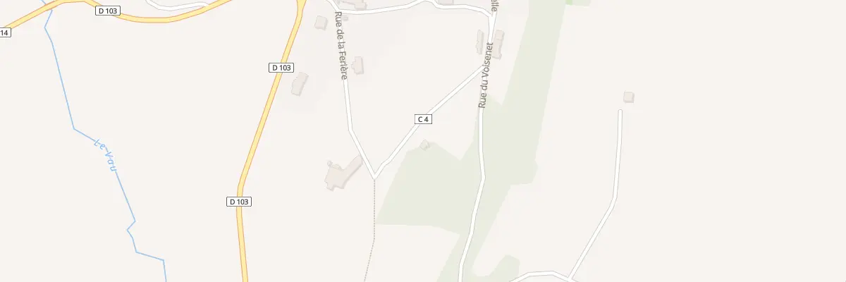 Plan du 5137A La Foret à Frôlois