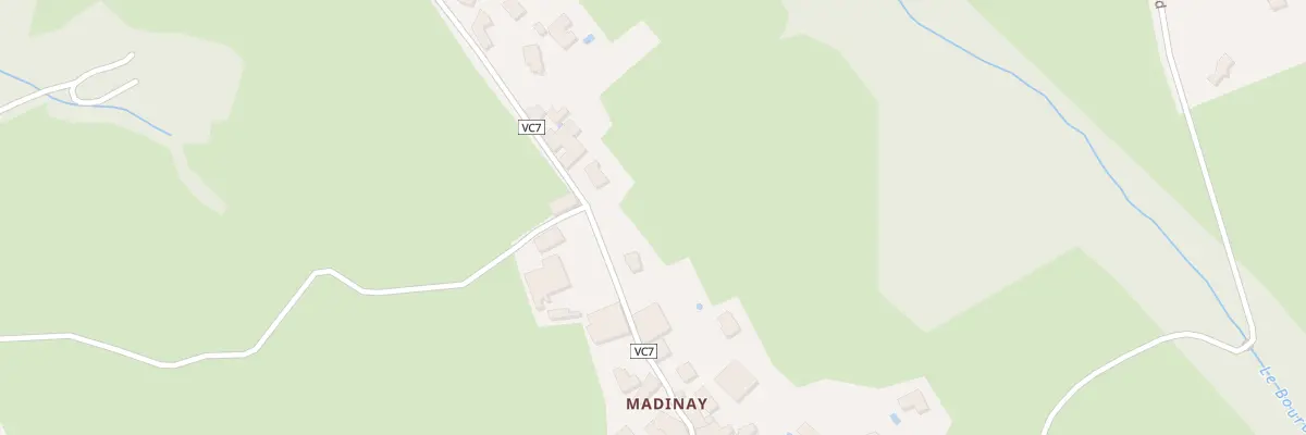 Plan du 1879 Rte de Madinay à Châteauneuf