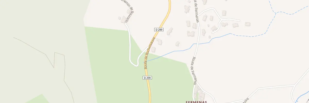 Plan du 5359 La Boissiere à Rochessauve