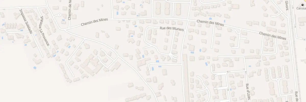 Plan du 21 Rue des Muriers à Pont-Saint-Esprit