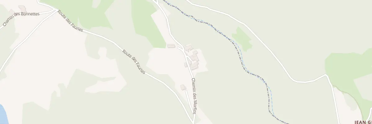 Plan du 5034 Les Morfins à Arlebosc