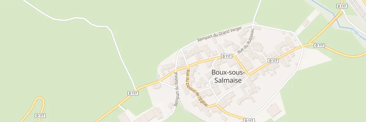 Plan du 3 Rue du Ruisseau à Boux-sous-Salmaise
